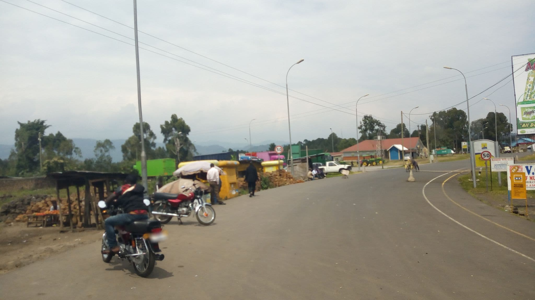 Street view near Blue sky Hotel, Kisoro — © klain890 (CC BY-SA · Mapillary)