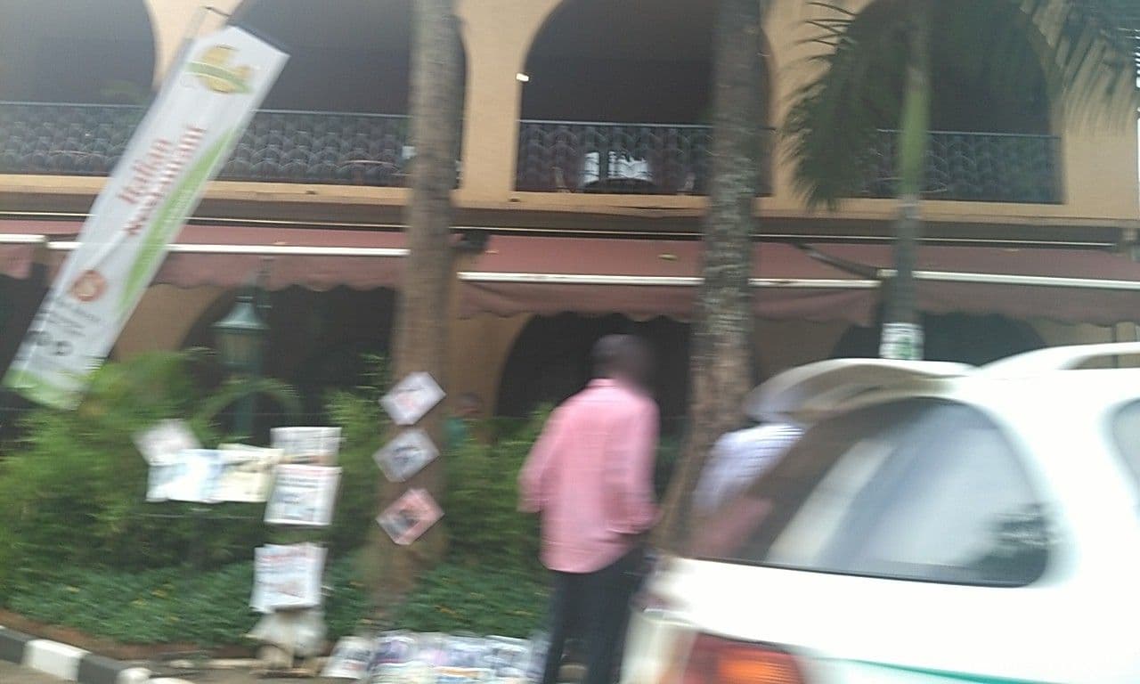 Street view near Speke Hotel, Kampala