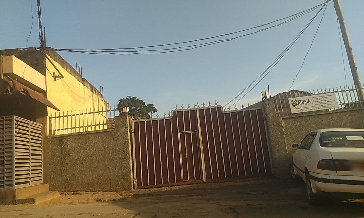 Street view near Rafael Guest House, Kampala
