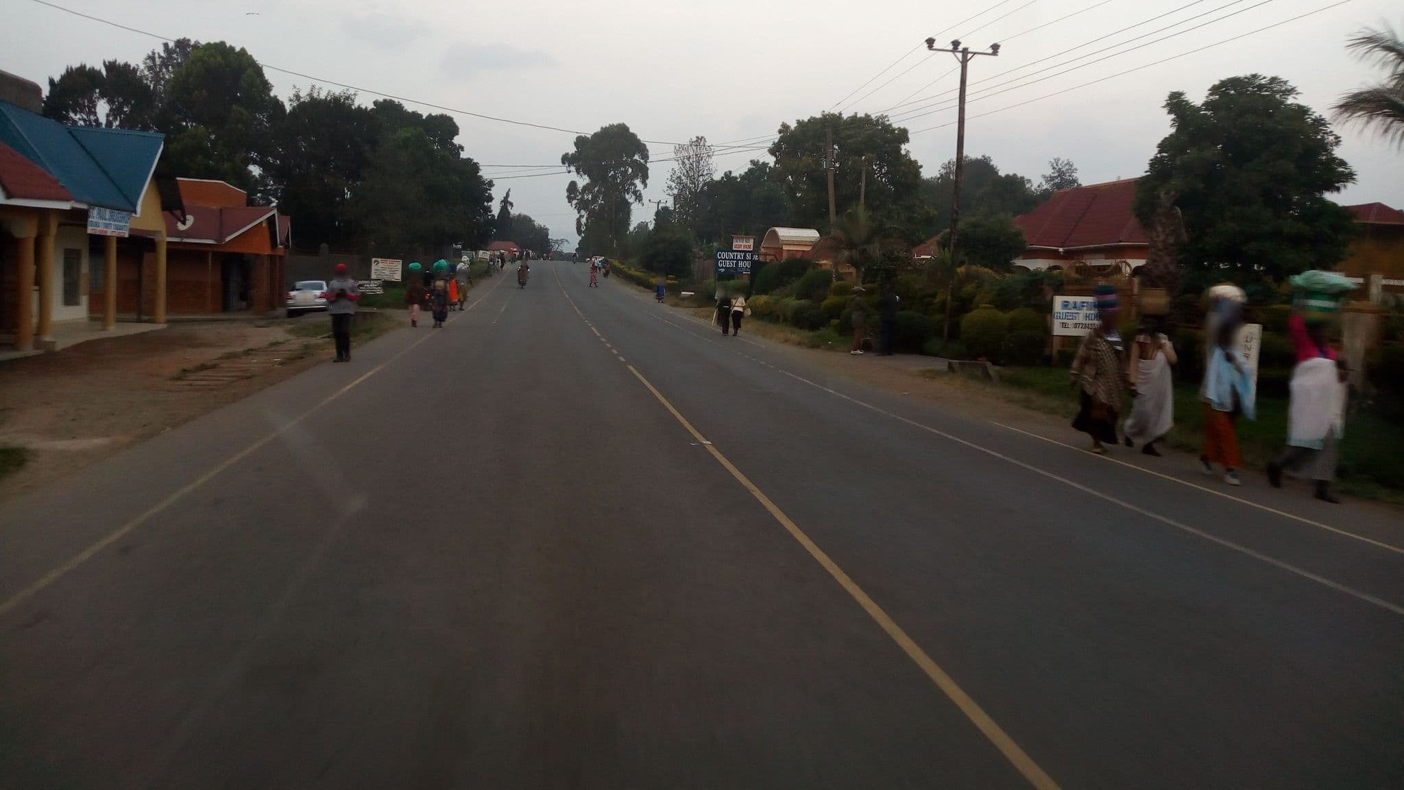 Street view near Rafiki Guesthouse, Kisoro — © klain890 (CC BY-SA · Mapillary)