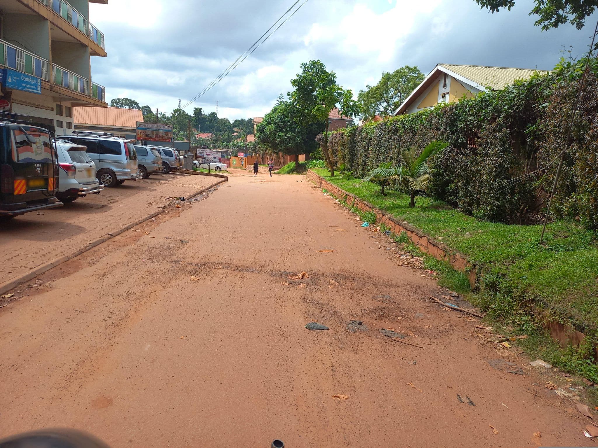 Street view near Pacify Hotel, Kampala
