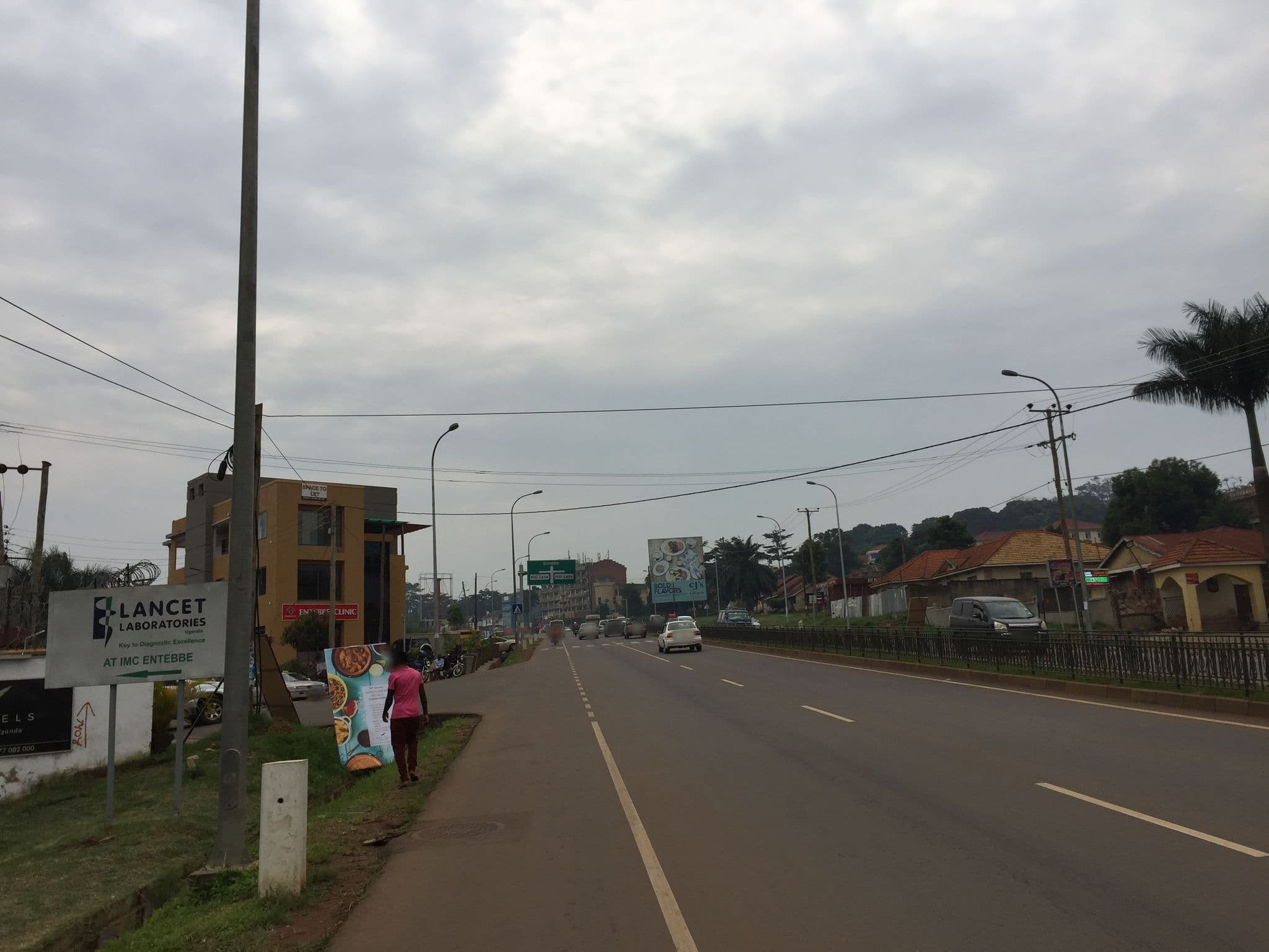Street view near K Hotel, Entebbe — © marcelbag (CC BY-SA · Mapillary)