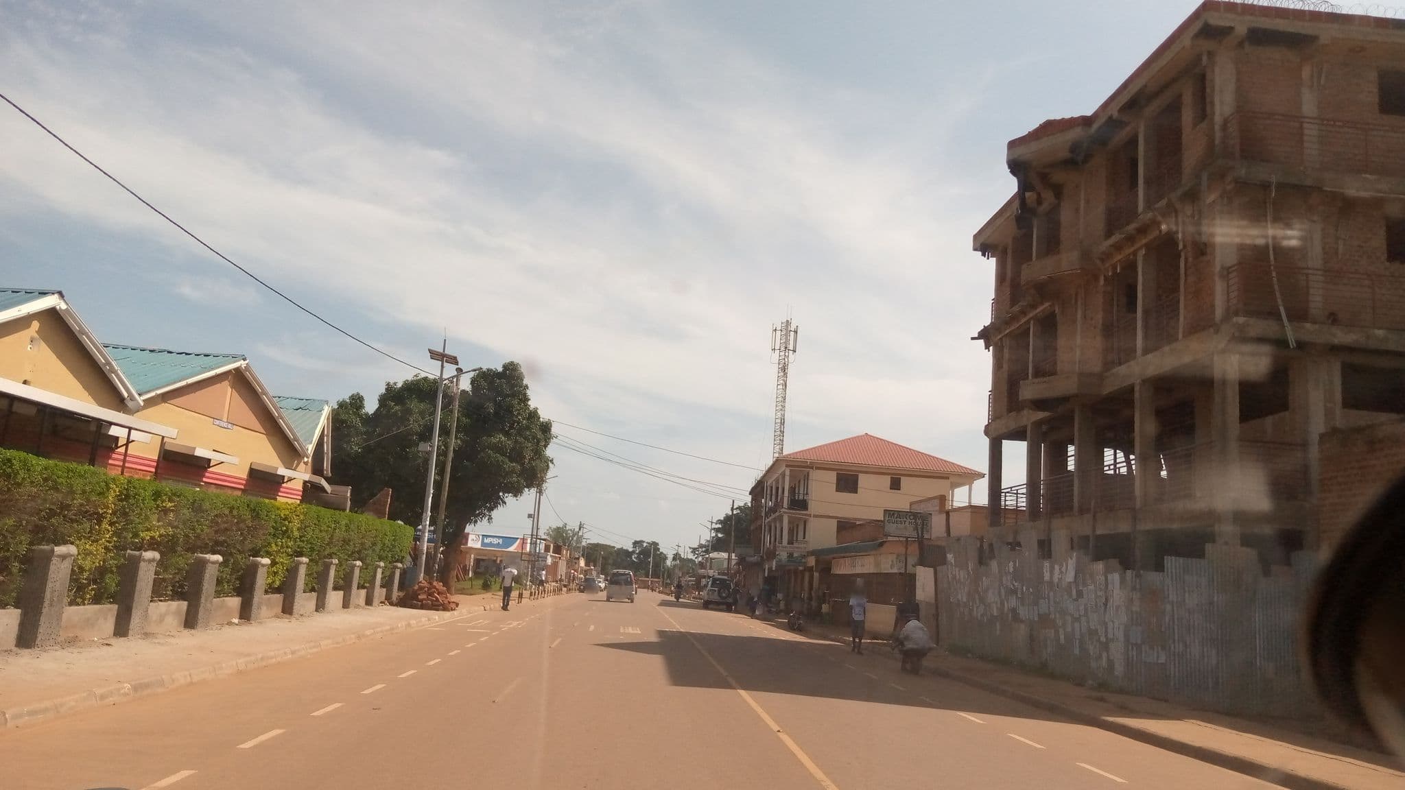 Street view near Makome Guest House, Gulu — © tumusiimeronald (CC BY-SA · Mapillary)