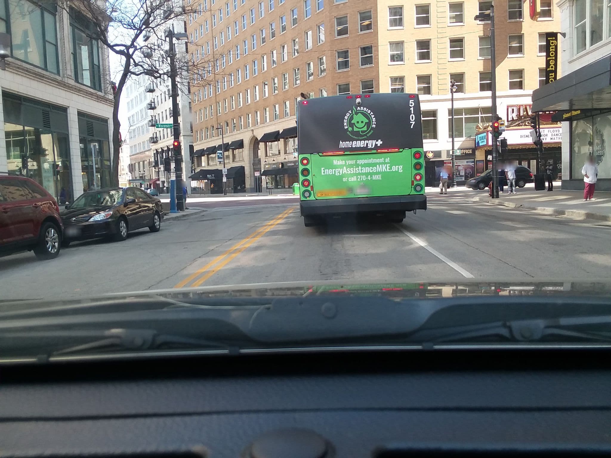 Street view near Residence Inn, Milwaukee — © aqua12 (CC BY-SA · Mapillary)