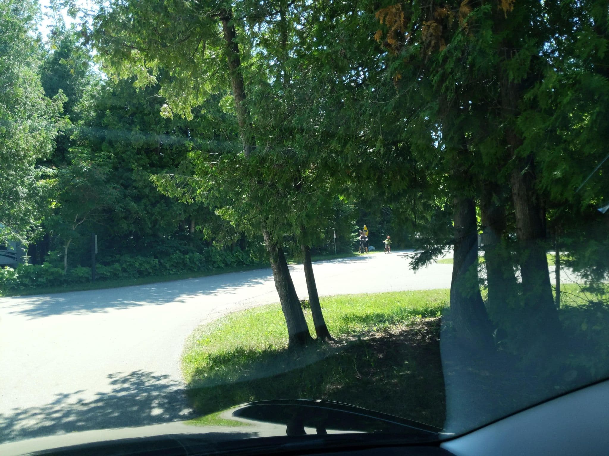 Street view near Straits State Park Semi Modern Waterfront, Saint Ignace