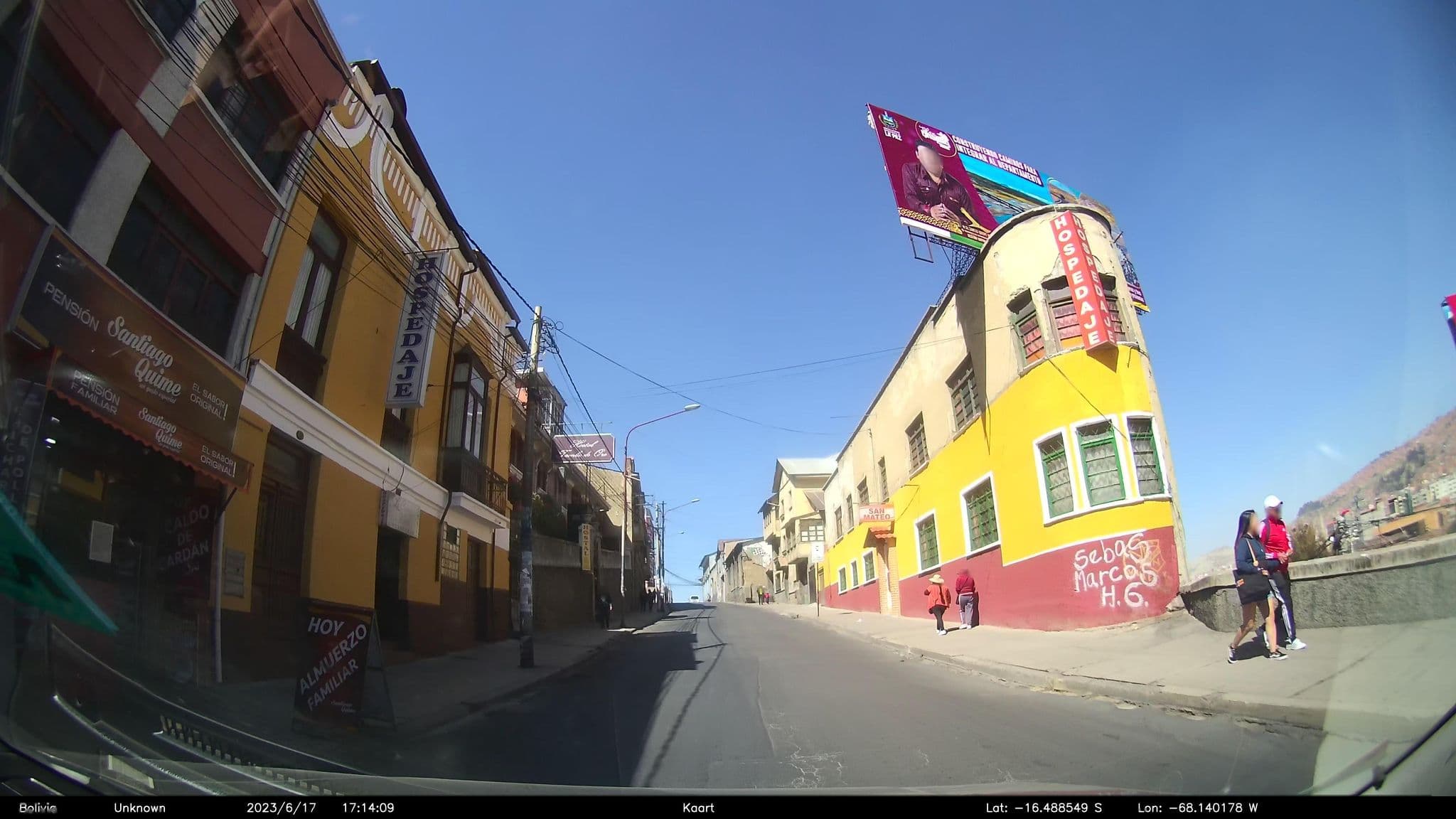 Street view near Residencial Terminal, La Paz