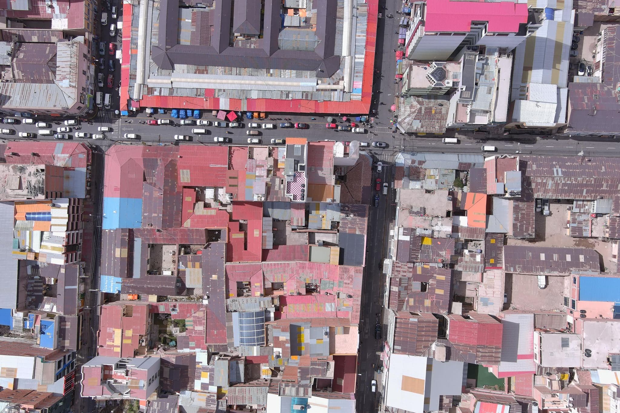 Street view near Hotel Galaxia, Oruro — © rodolfovar (CC BY-SA · Mapillary)