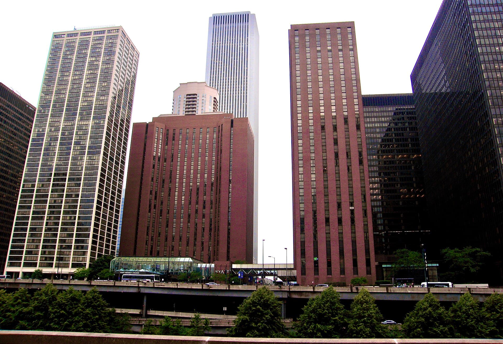 Hyatt Regency Chicago — photo via Wikimedia Commons