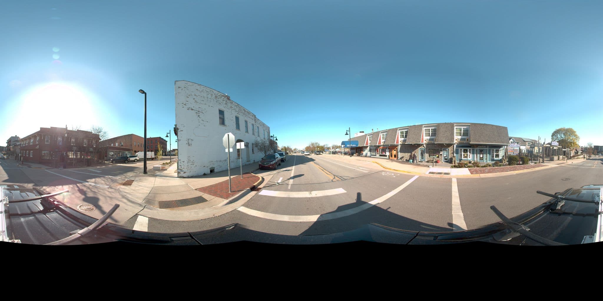 Street view near Old Harbor Inn, Paw Paw Lake — © rking (CC BY-SA · Mapillary)