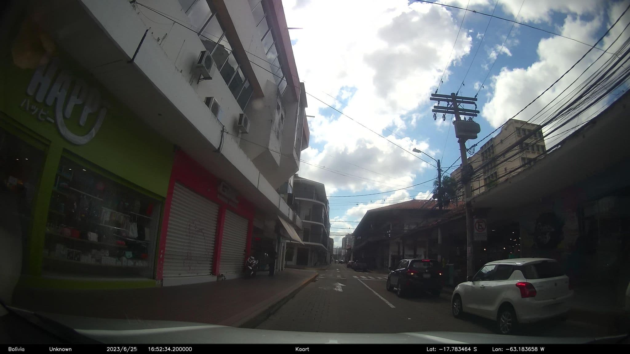 Street view near Hotel Copacabana, Santa Cruz de la Sierra