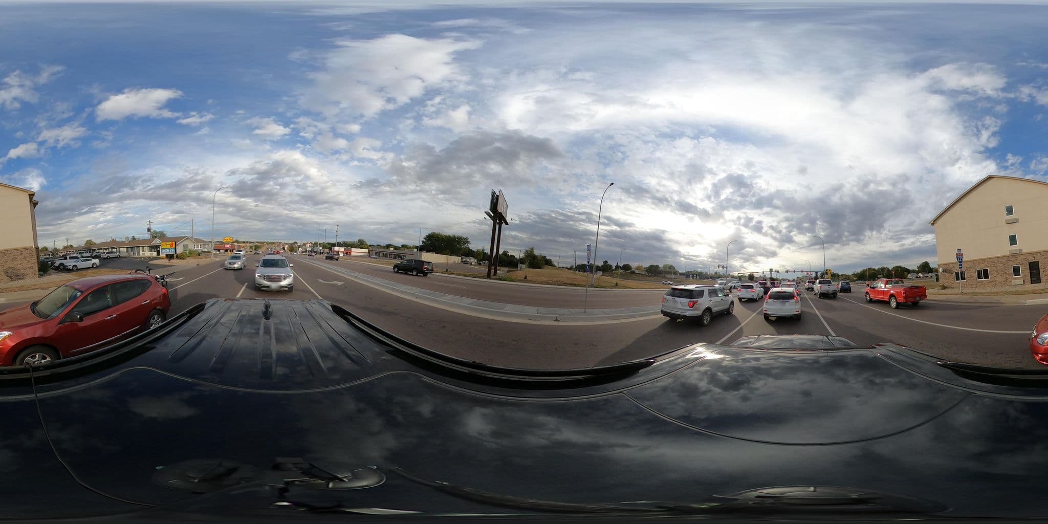 Street view near Super 8, Sioux Falls — © justinmeyers (CC BY-SA · Mapillary)