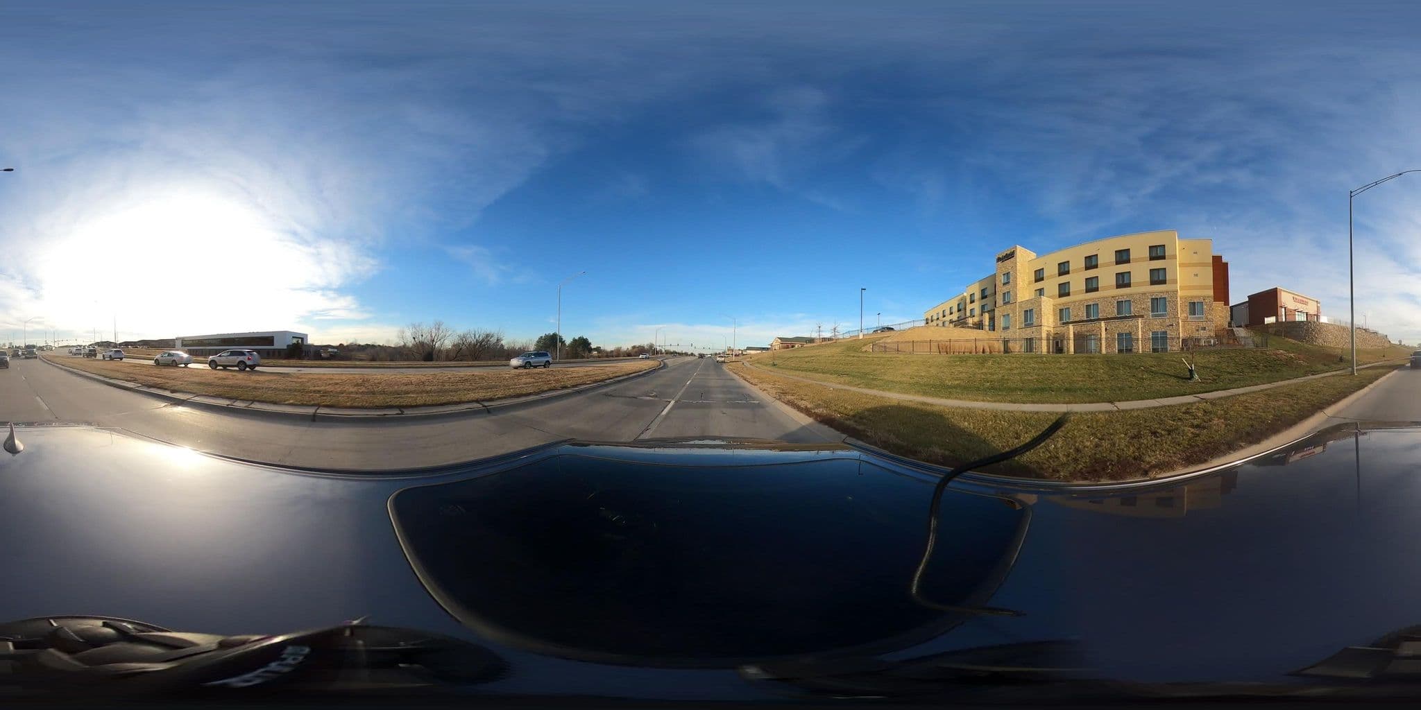 Street view near Fairfield Inn & Suites Lincoln Southeast, Lincoln — © quickness805 (CC BY-SA · Mapillary)
