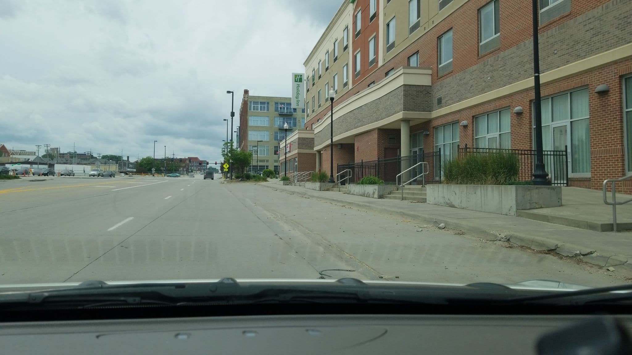 Street view near Holiday Inn Omaha Downtown Airport, Omaha — © midnightcomm (CC BY-SA · Mapillary)