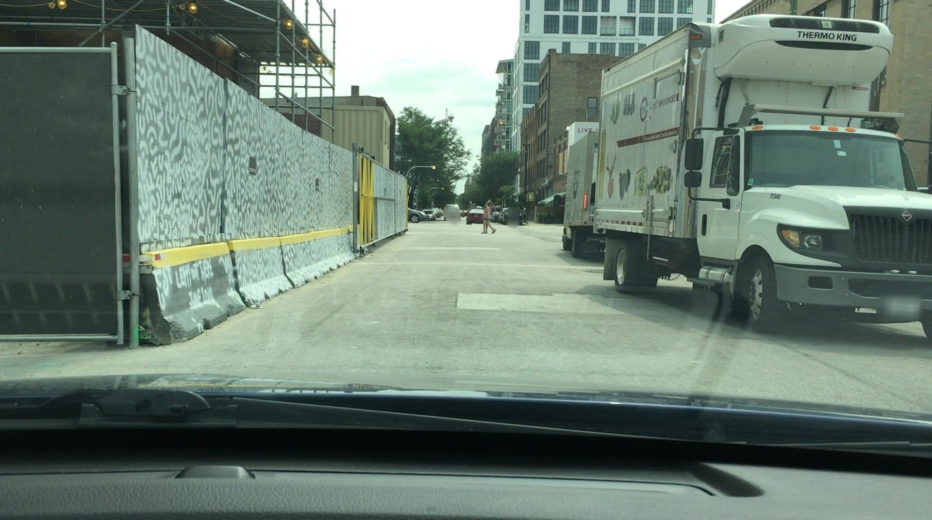 Street view near Nobu Hotel, Chicago Loop
