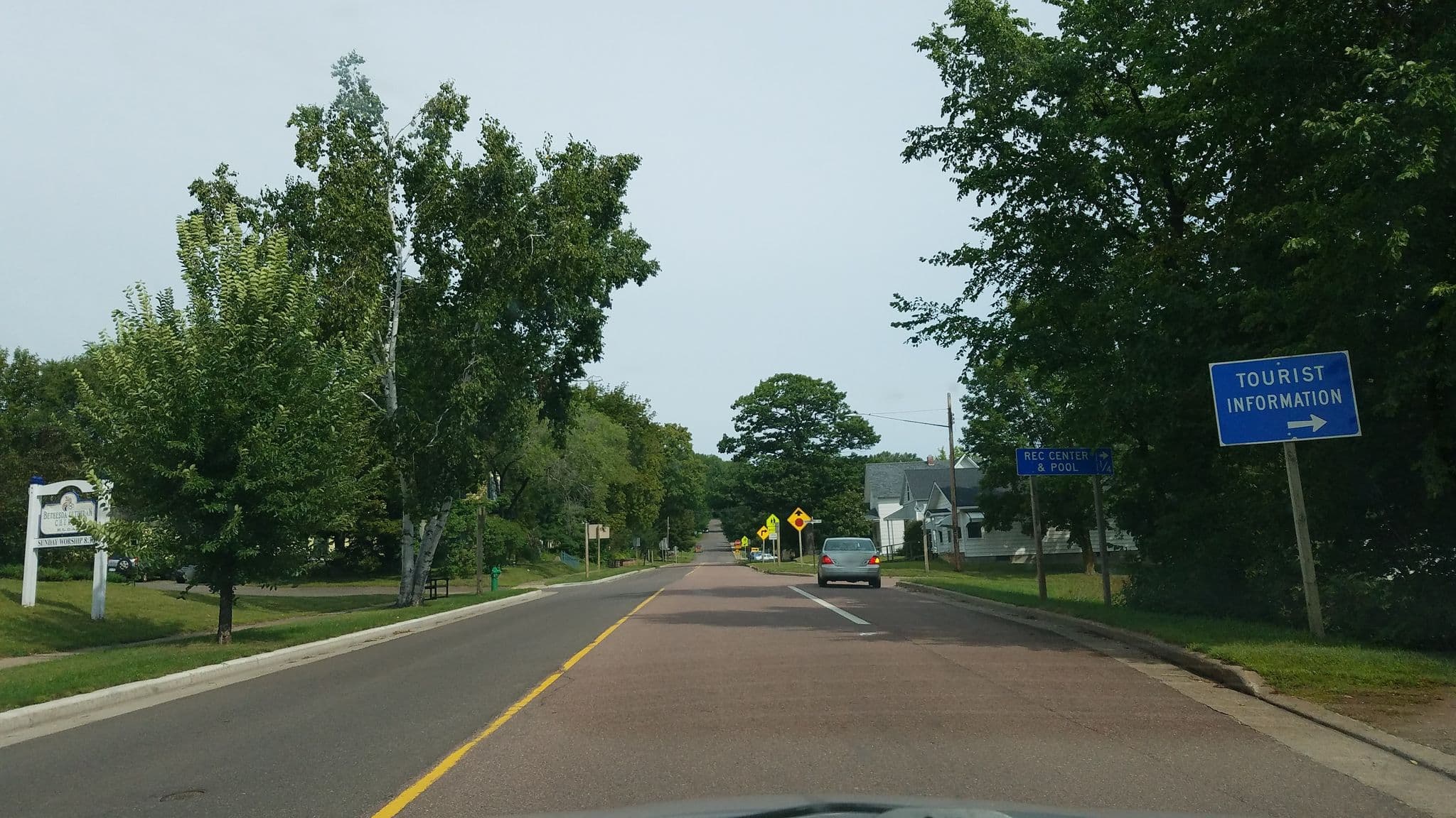 Street view near Boyd's Nest, Washburn
