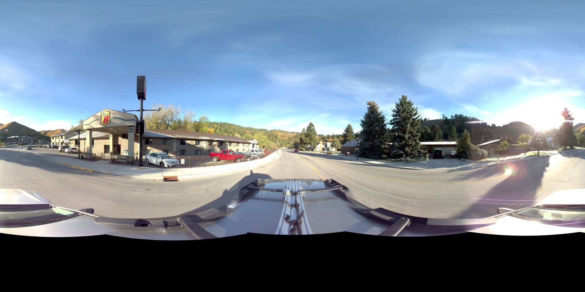 Street view near Super 8, Deadwood — © lfuser (CC BY-SA · Mapillary)