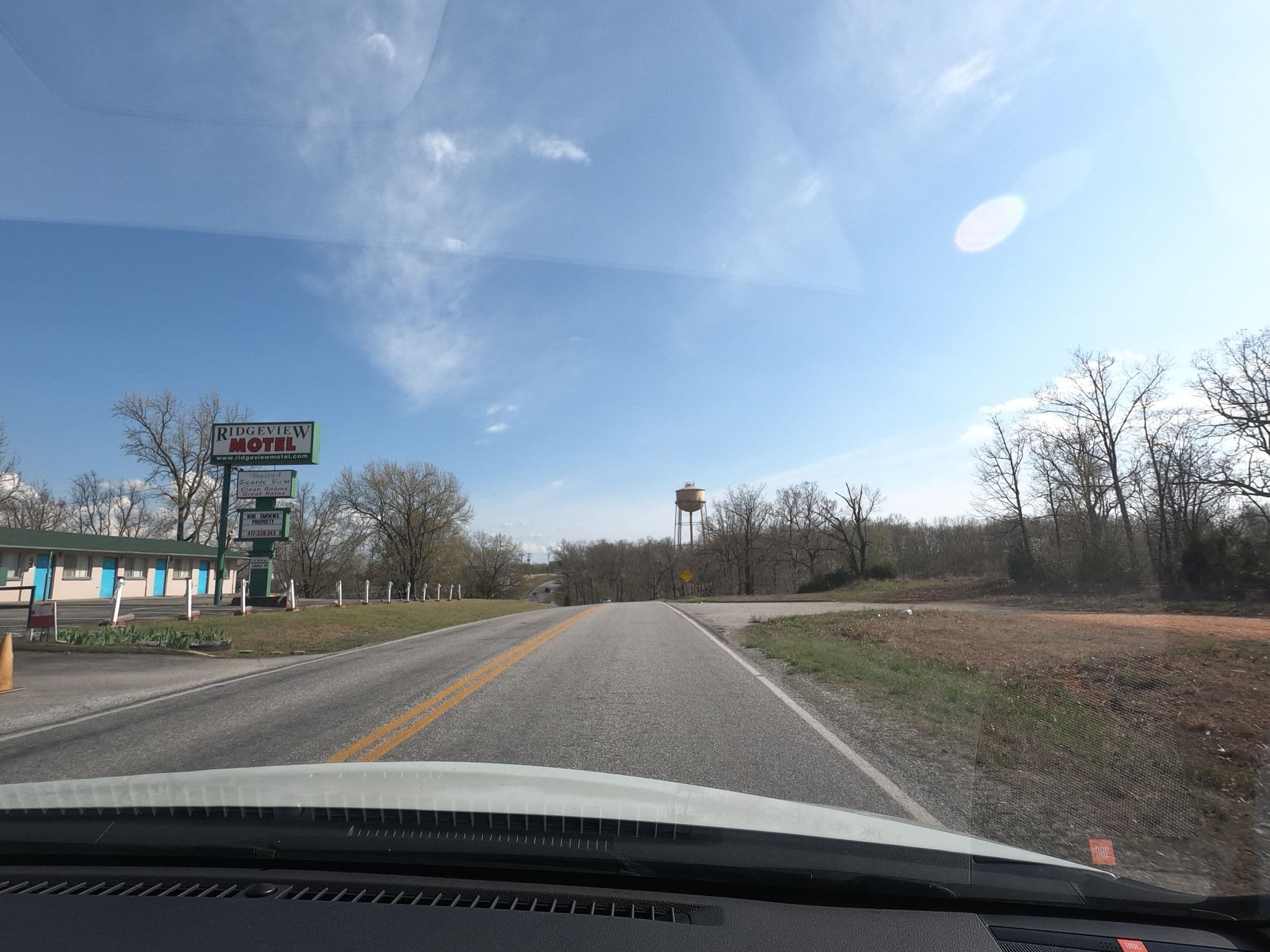 Street view near Ridgeview Motel, Branson