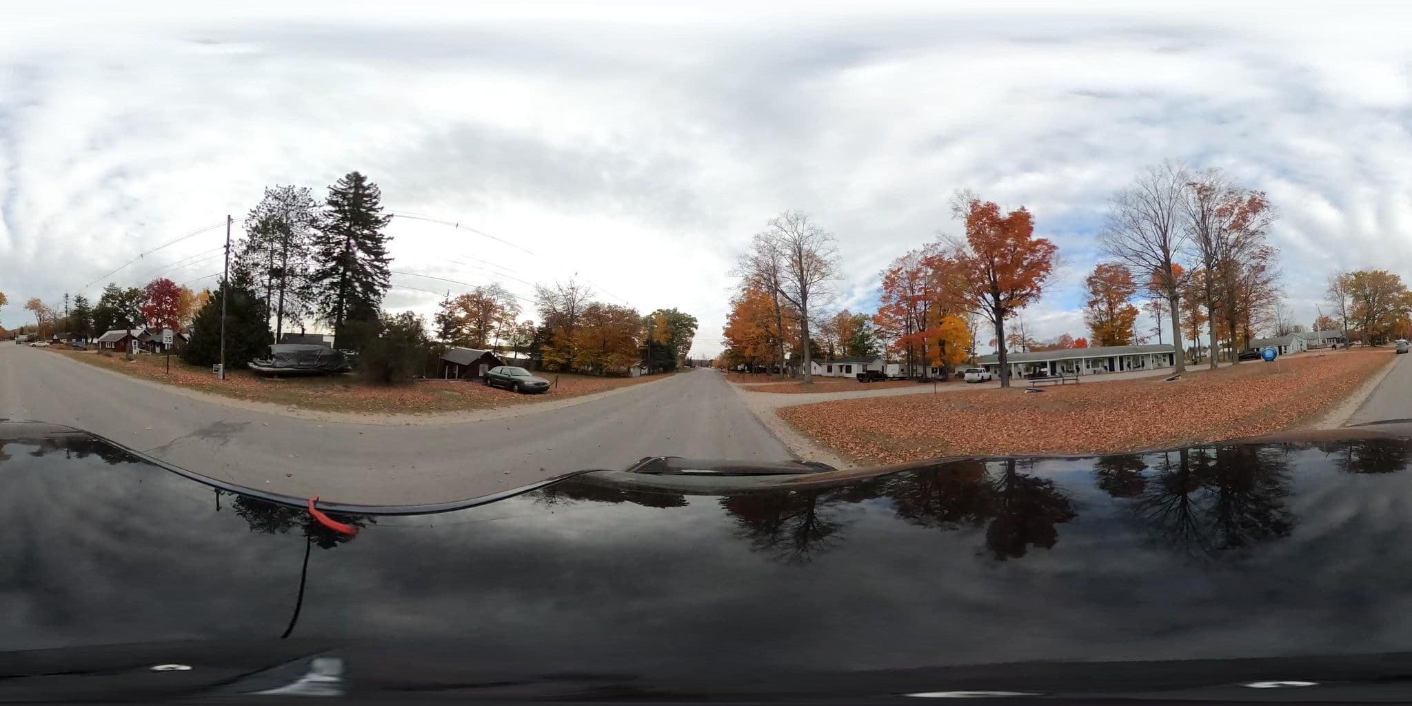 Street view near Pure Paradise Resort, Saint Ignace