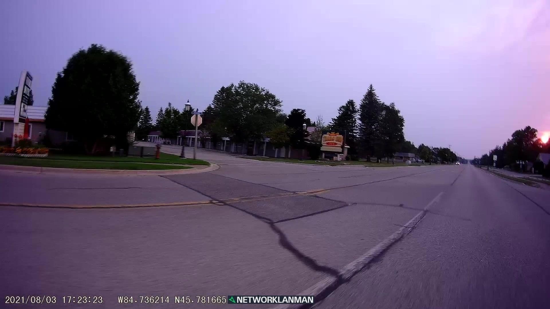 Street view near Vindel Motel, Saint Ignace — © networklanman (CC BY-SA · Mapillary)