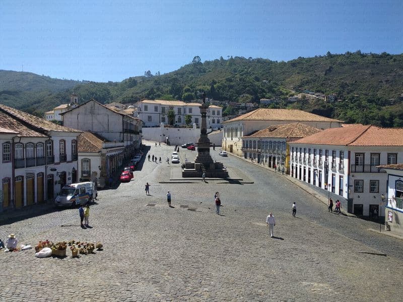 Street view near Pousada Tiradentes, Ouro Preto — © janvanbekkum (CC BY-SA · Mapillary)