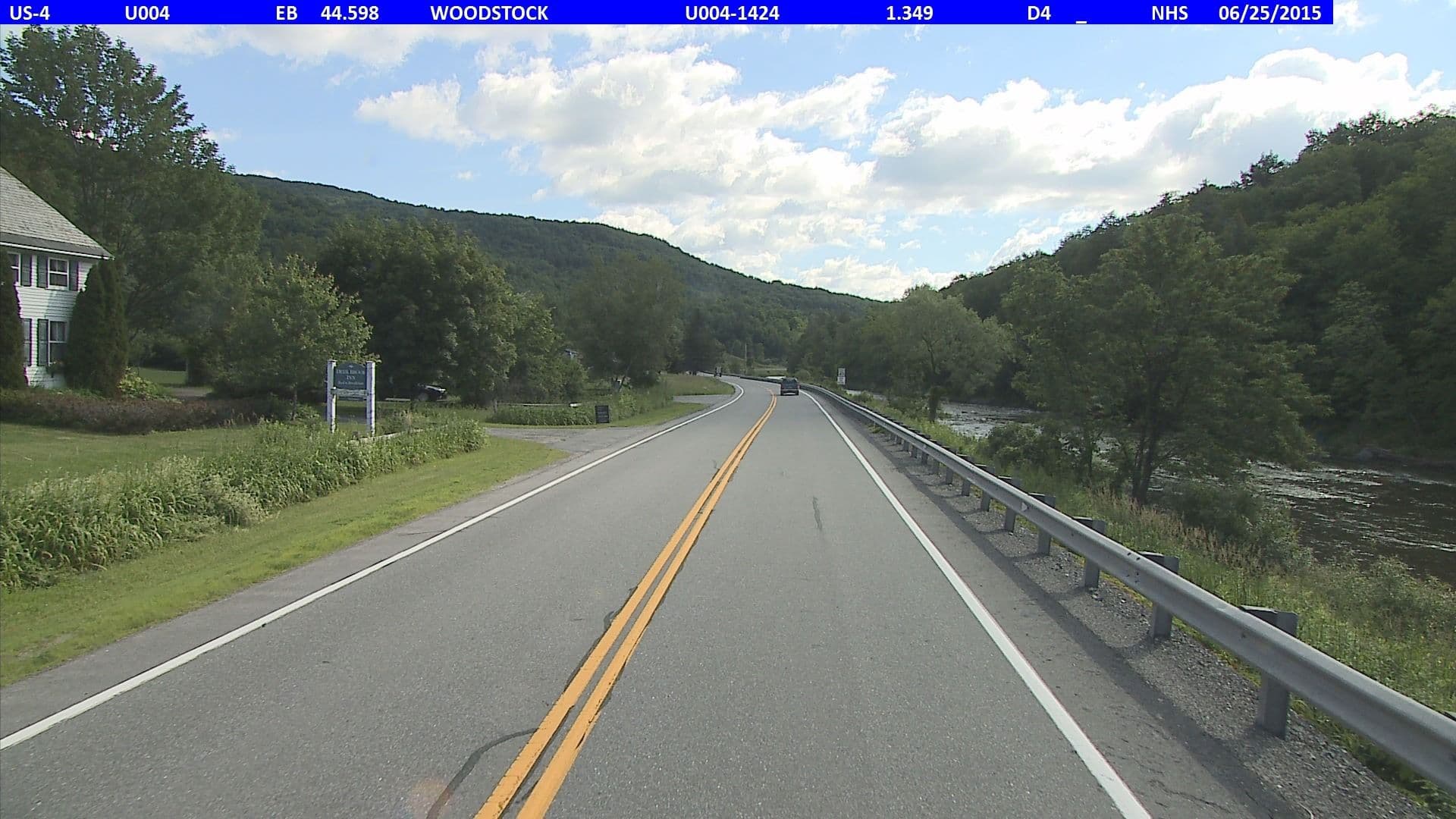 Street view near Deer Brook Inn, White River Junction — © vtrans_row (CC BY-SA · Mapillary)
