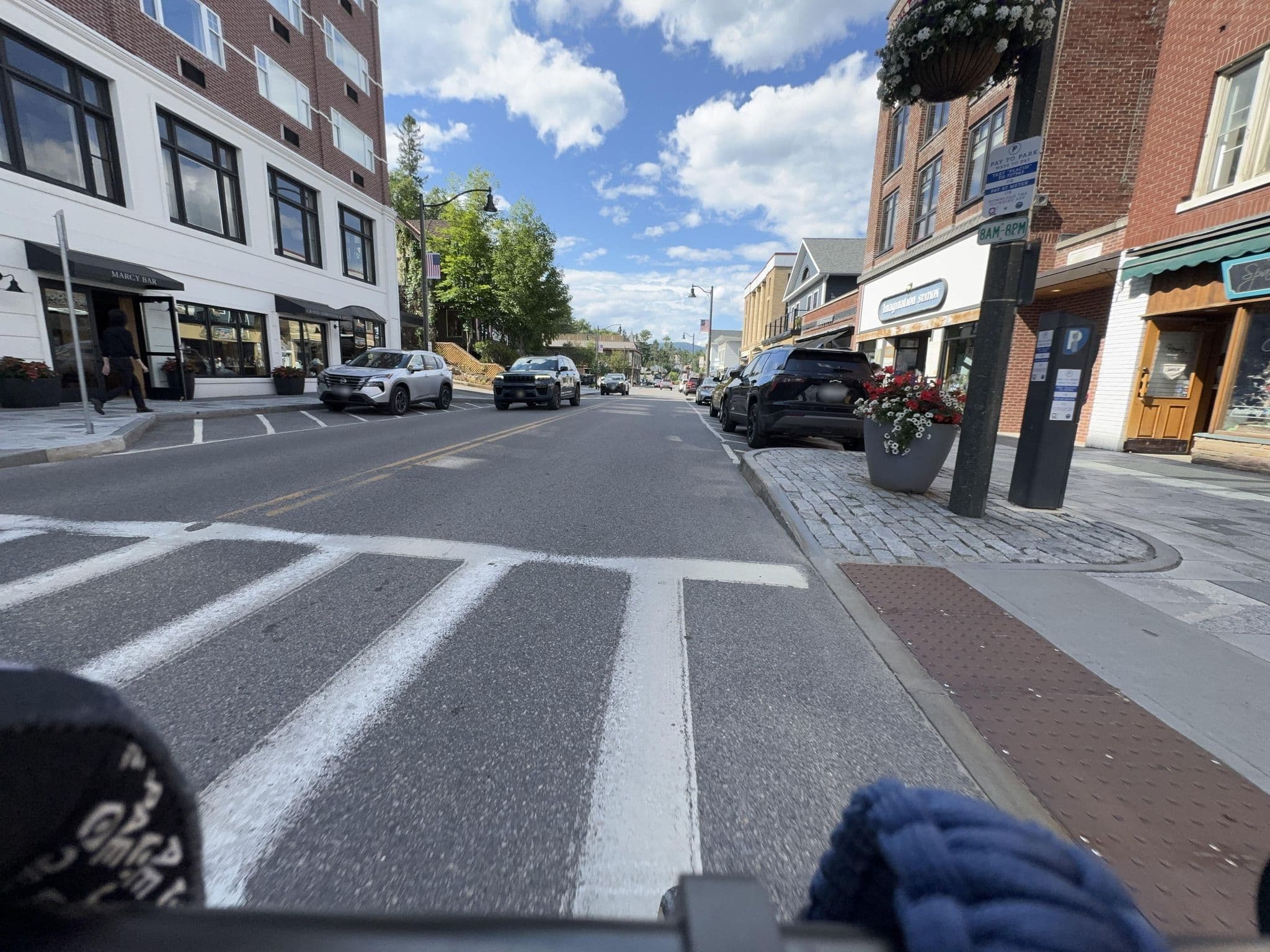 Street view near Hotel North Woods, Lake Placid — © CameraPerson (CC BY-SA · Mapillary)