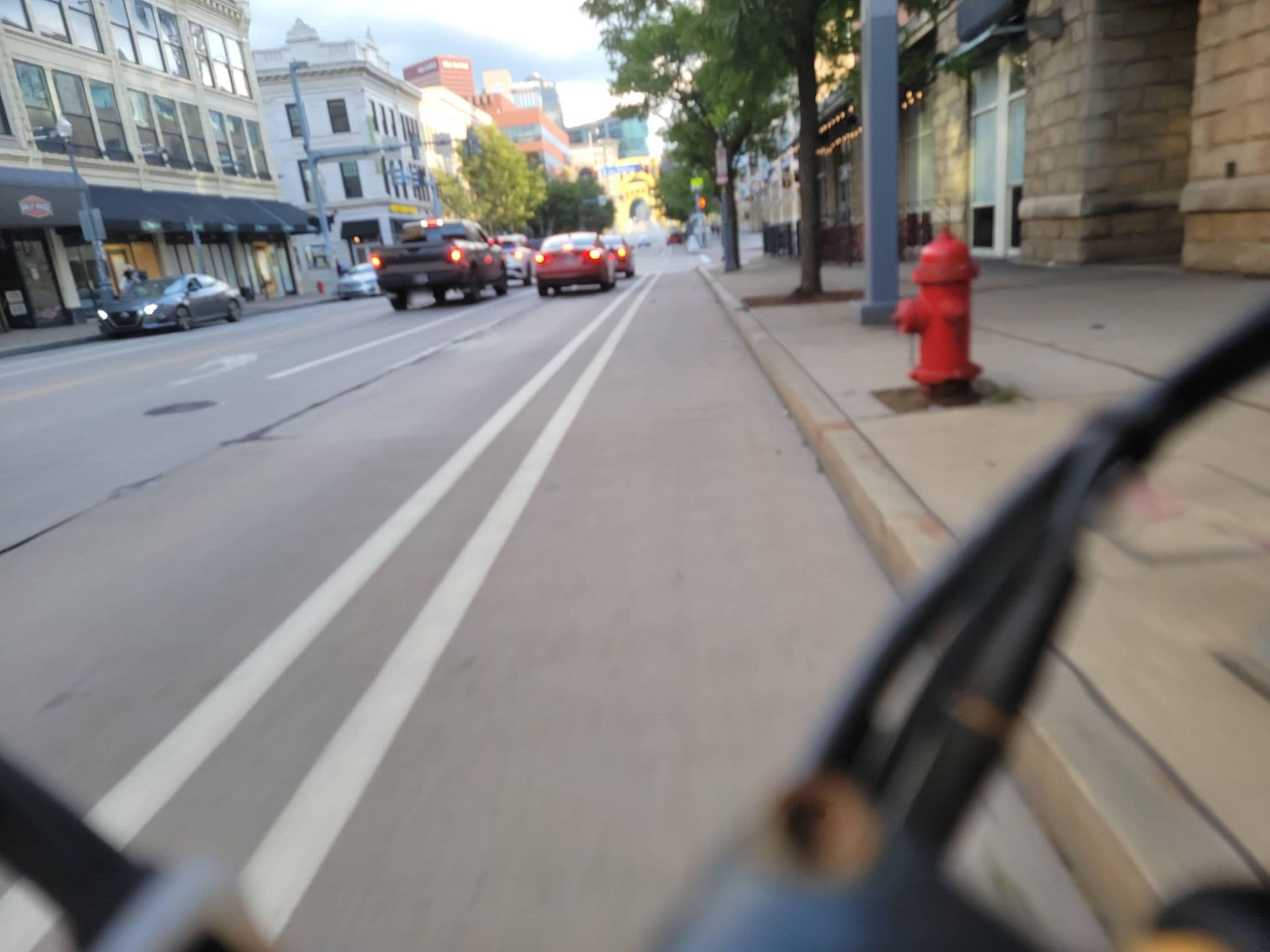 Street view near SpringHill Suites North Shore, Pittsburgh — © korawichkavee (CC BY-SA · Mapillary)