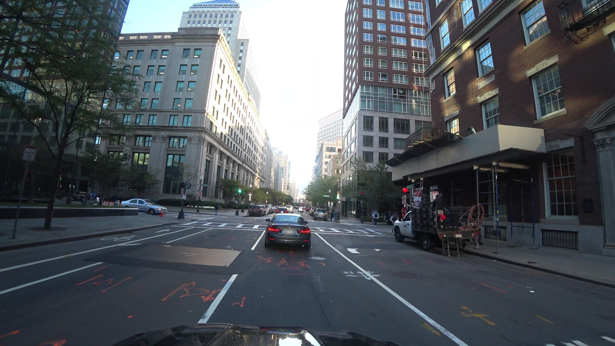 Street view near 140 Clarendon, Back Bay — © lxmbos11 (CC BY-SA · Mapillary)