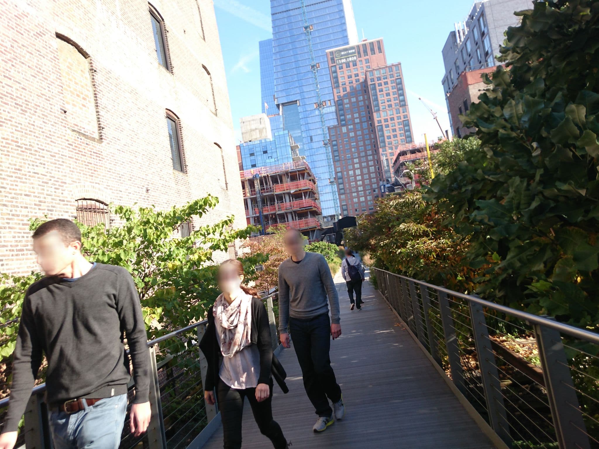 Street view near Hotel Alameda High Line, Times Square