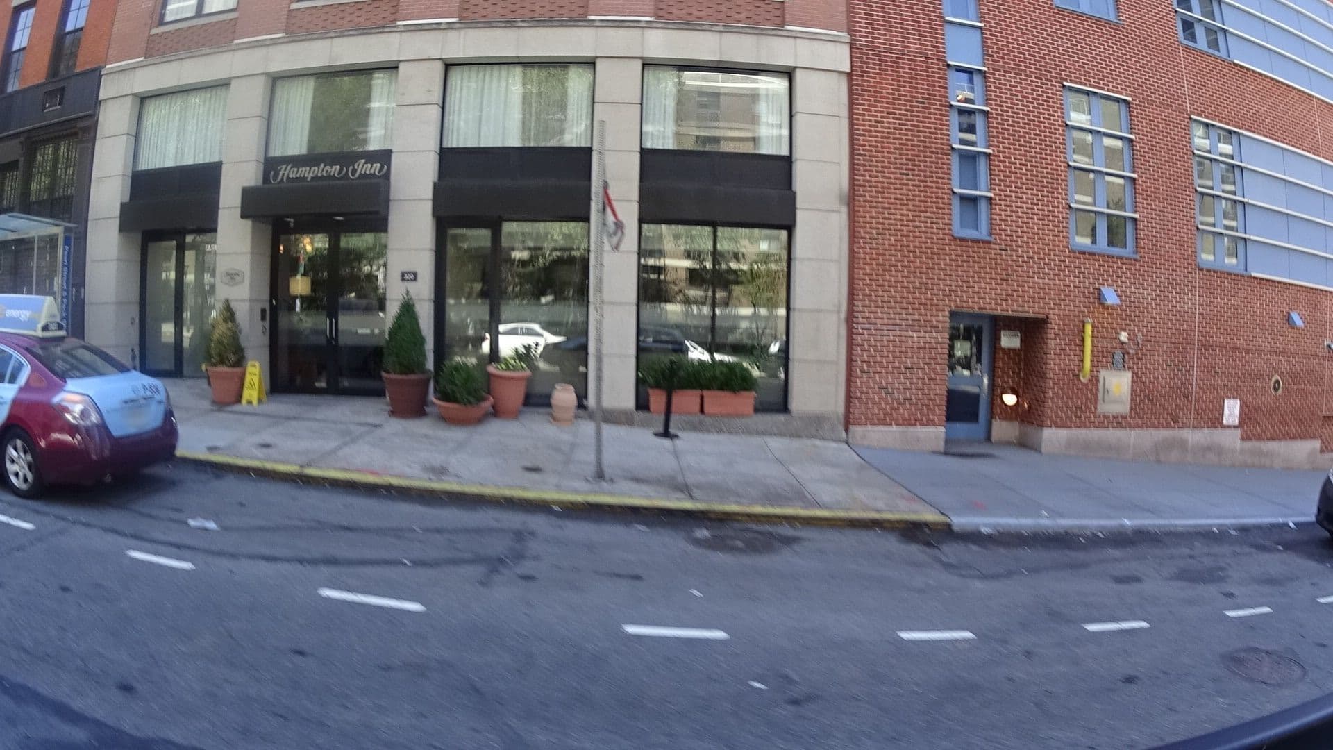Street view near Hampton Inn Manhattan-Seaport-Financial District, Financial District — © bhousel (CC BY-SA · Mapillary)