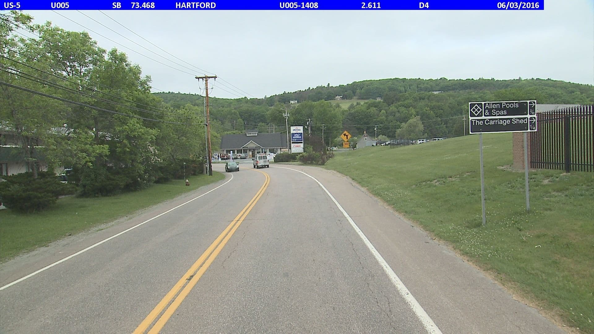 Street view near Super 8, White River Junction — © vtrans_row (CC BY-SA · Mapillary)