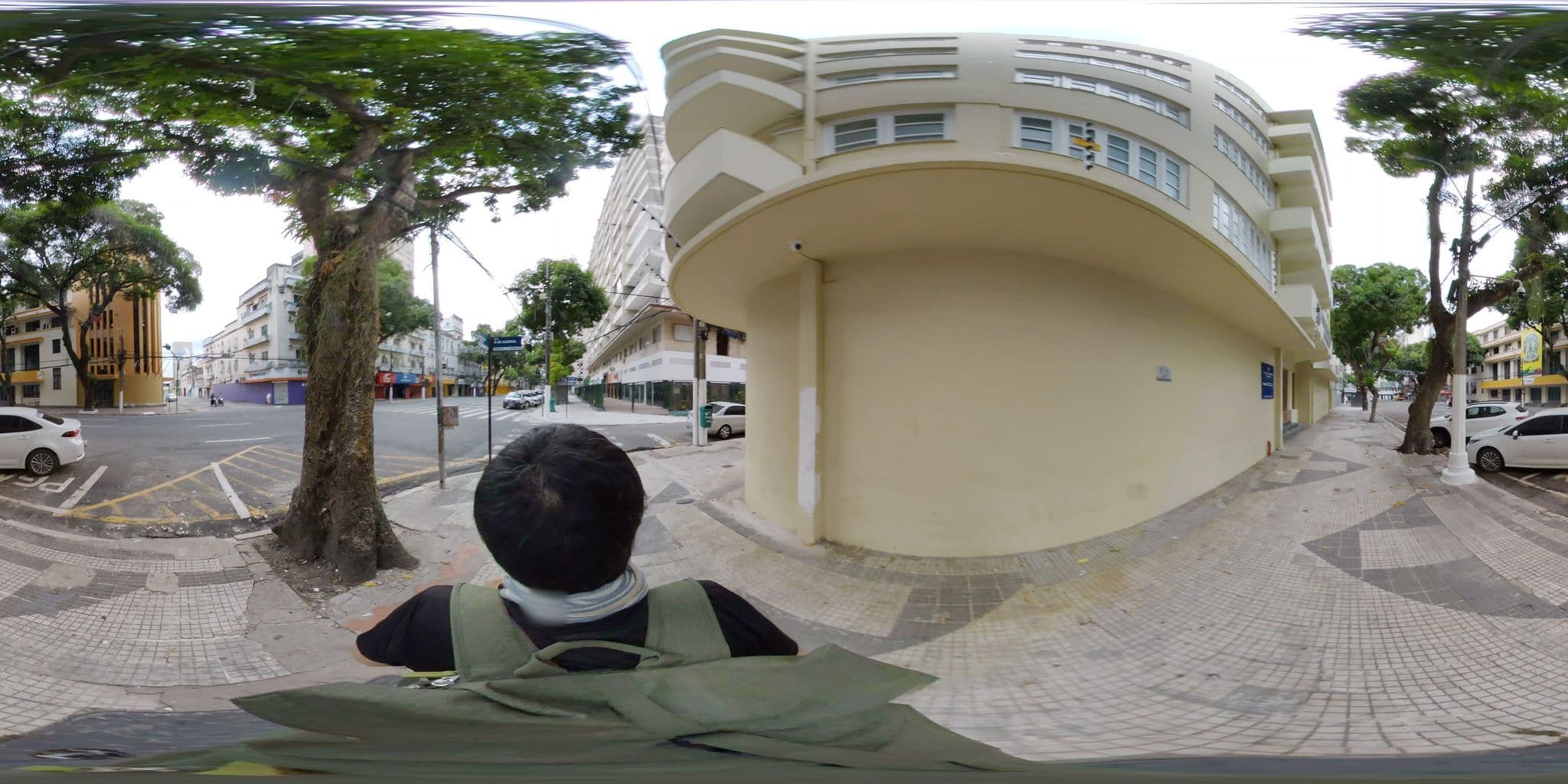 Street view near Hotel Avenida, Belém — © mapconcierge (CC BY-SA · Mapillary)