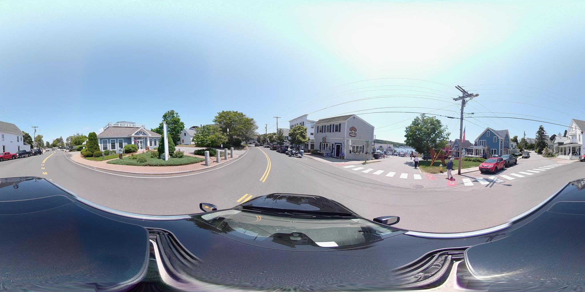 Street view near TurnKey Vacation Rentals, Boothbay Harbor — © atiannicelli (CC BY-SA · Mapillary)