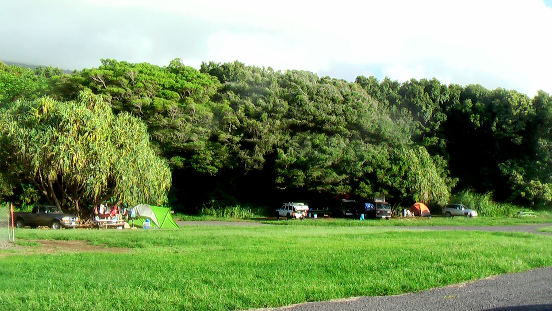 Kīpahulu Campground (via Wikimedia Commons, CC BY 2.0)