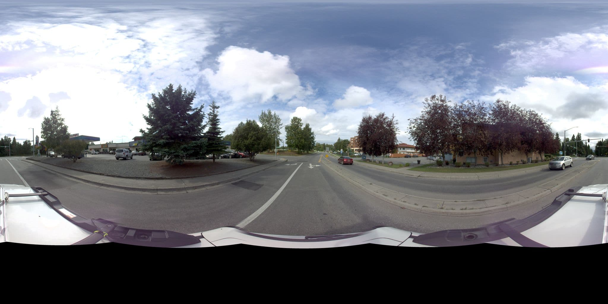Street view near Chandler Inn, Anchorage — © kinneyeng (CC BY-SA · Mapillary)