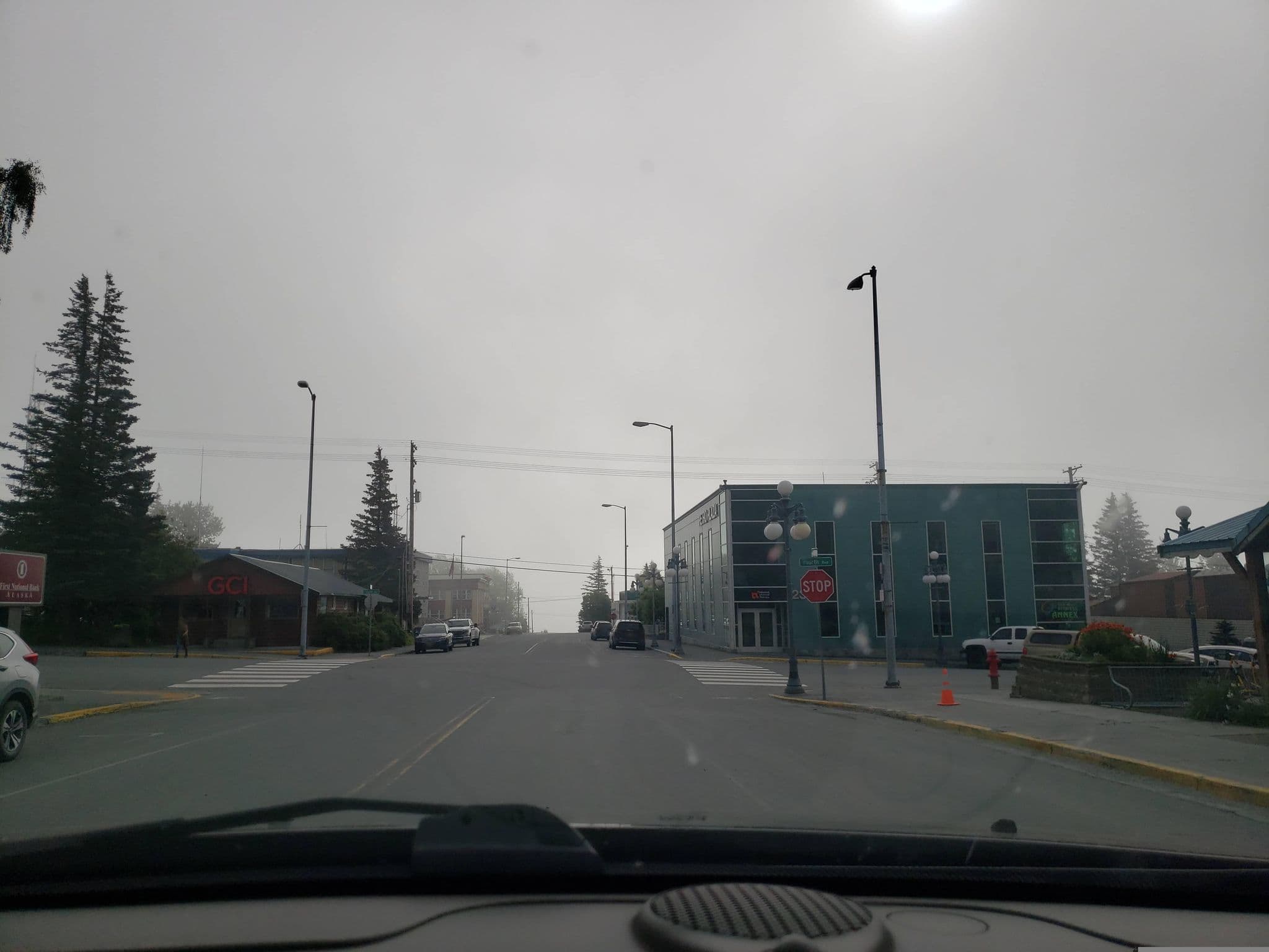 Street view near The Van Gilder Hotel, Bear Creek — © guyutetube (CC BY-SA · Mapillary)