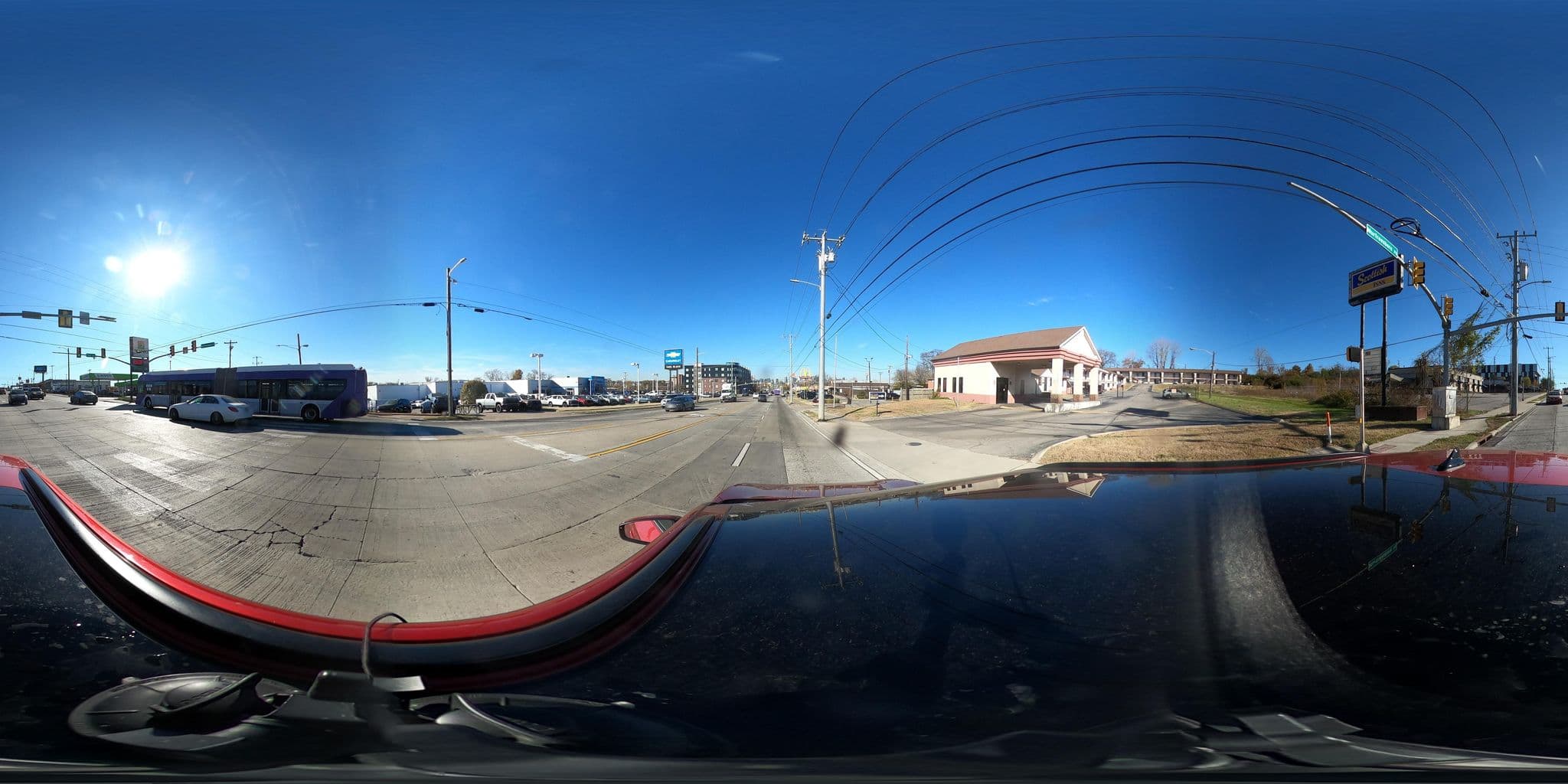 Street view near Scottish Inn, Nashville