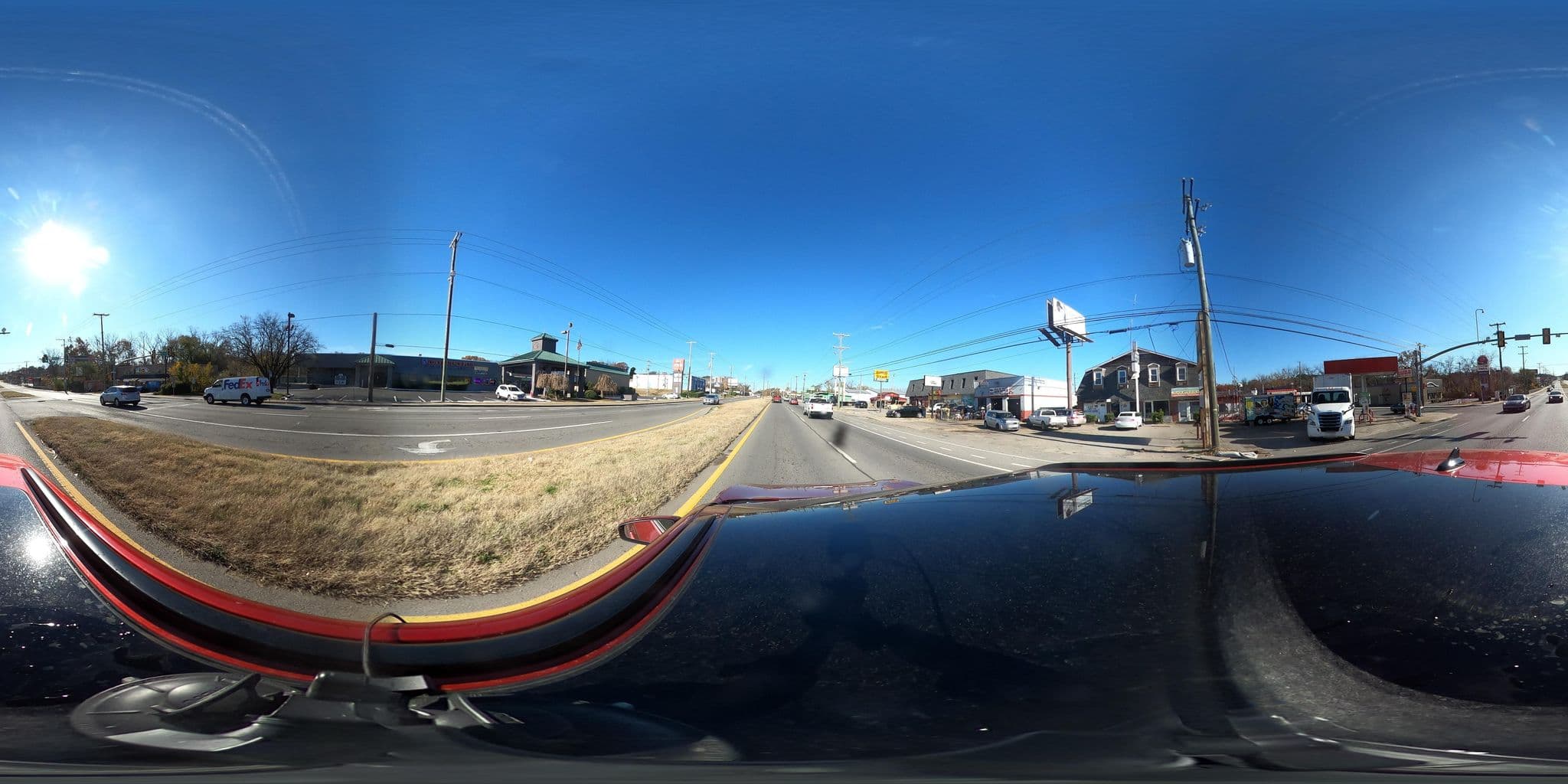 Street view near J White's House, Nashville