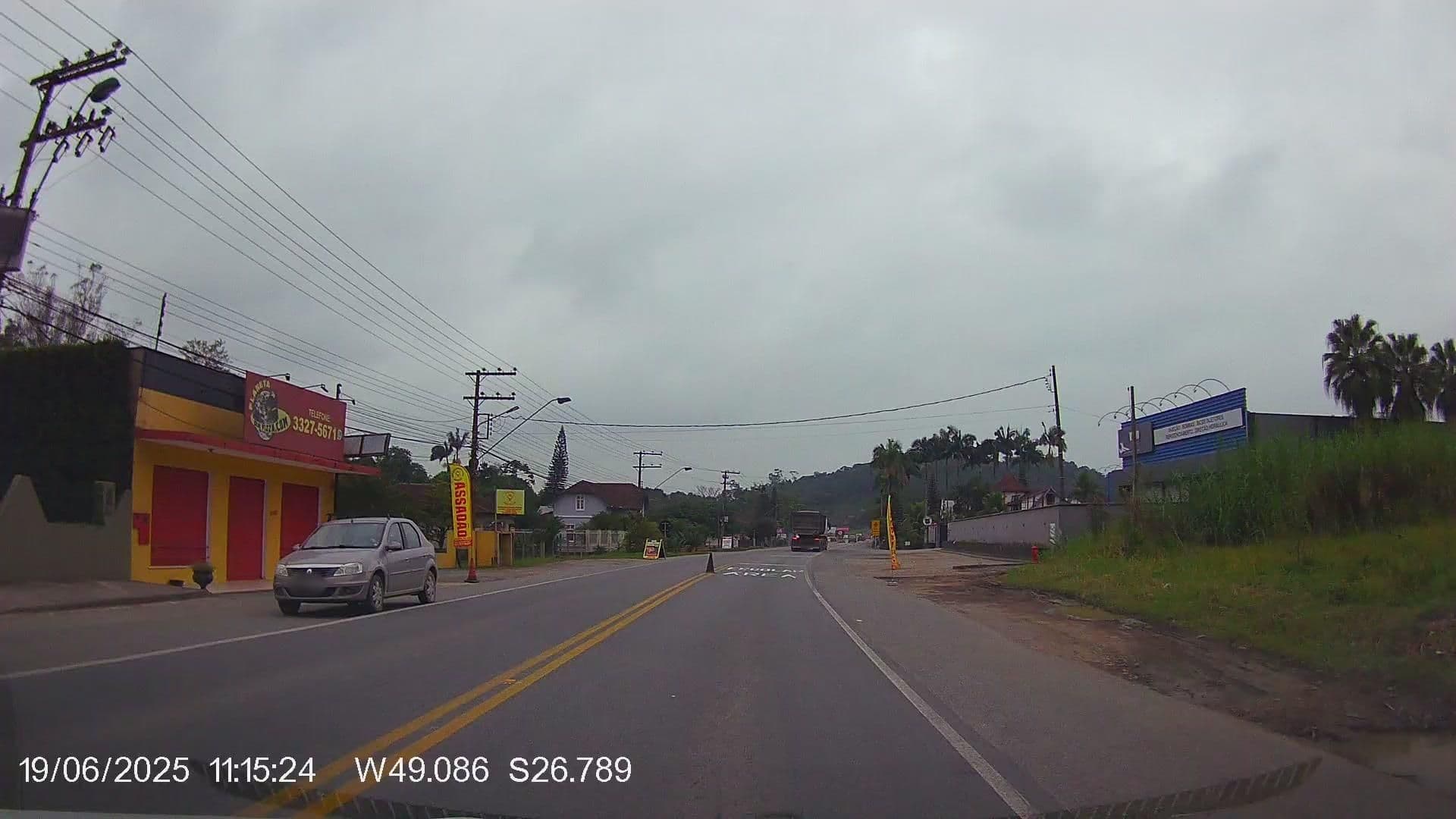 Street view near Hotel Presto, Pomerode — © tomio (CC BY-SA · Mapillary)