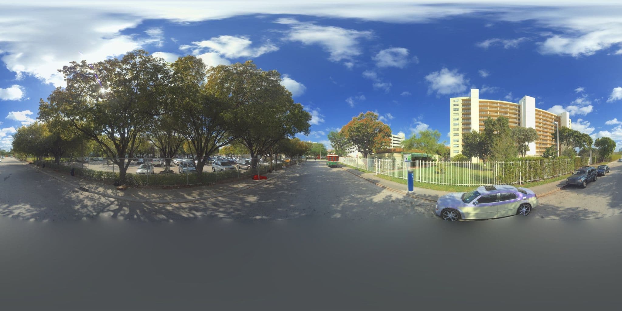 Street view near Claude Pepper Tower, Miami — © microsoft (CC BY-SA · Mapillary)