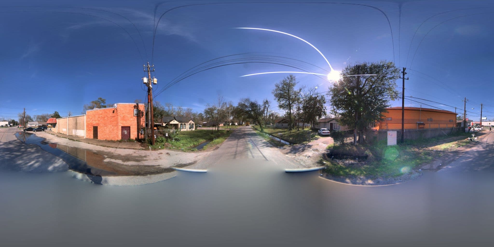 Street view near Motel Kung, Houston