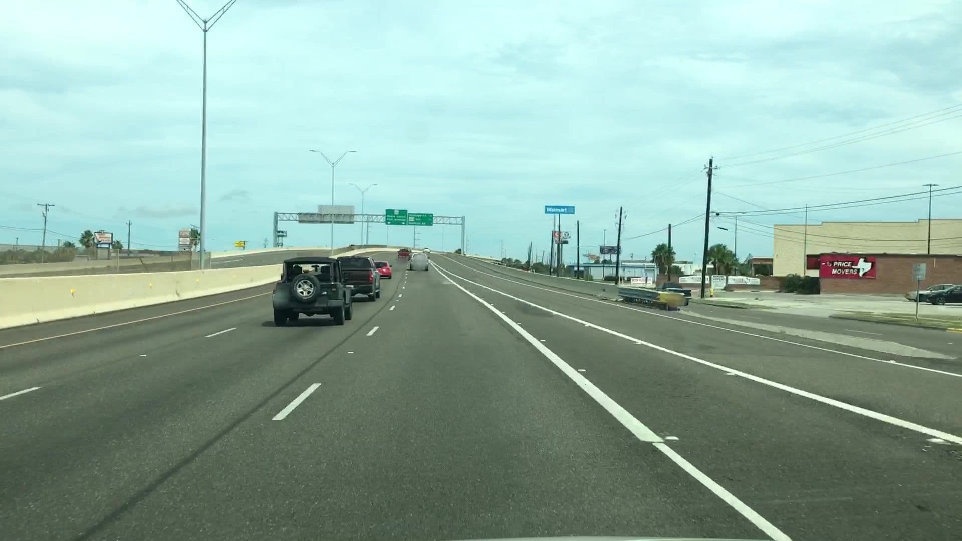 Street view near Padre Motel, Corpus Christi
