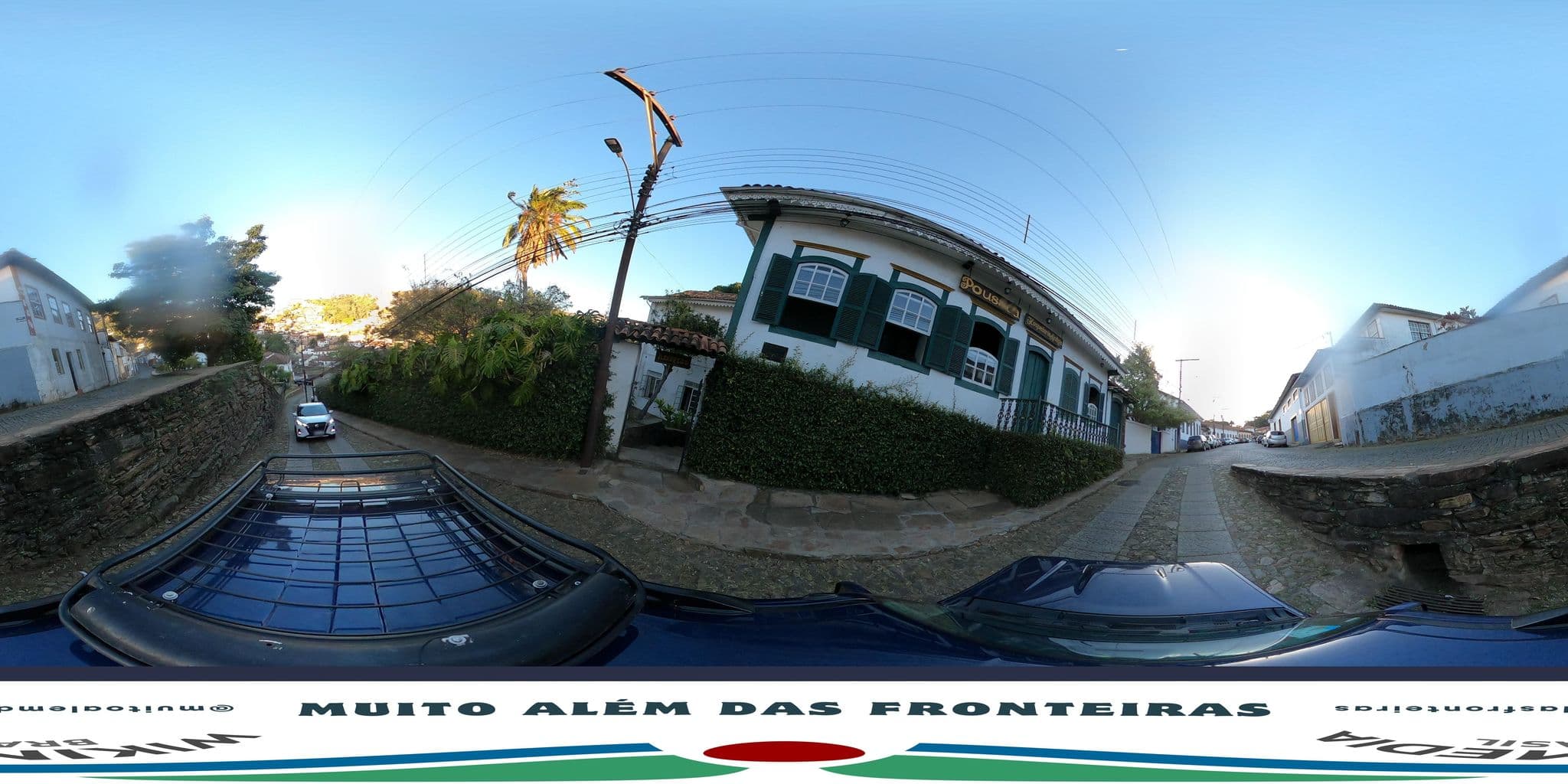 Street view near Hospedaria Antiga, Ouro Preto — © MuitoAlemdasFronteiras (CC BY-SA · Mapillary)