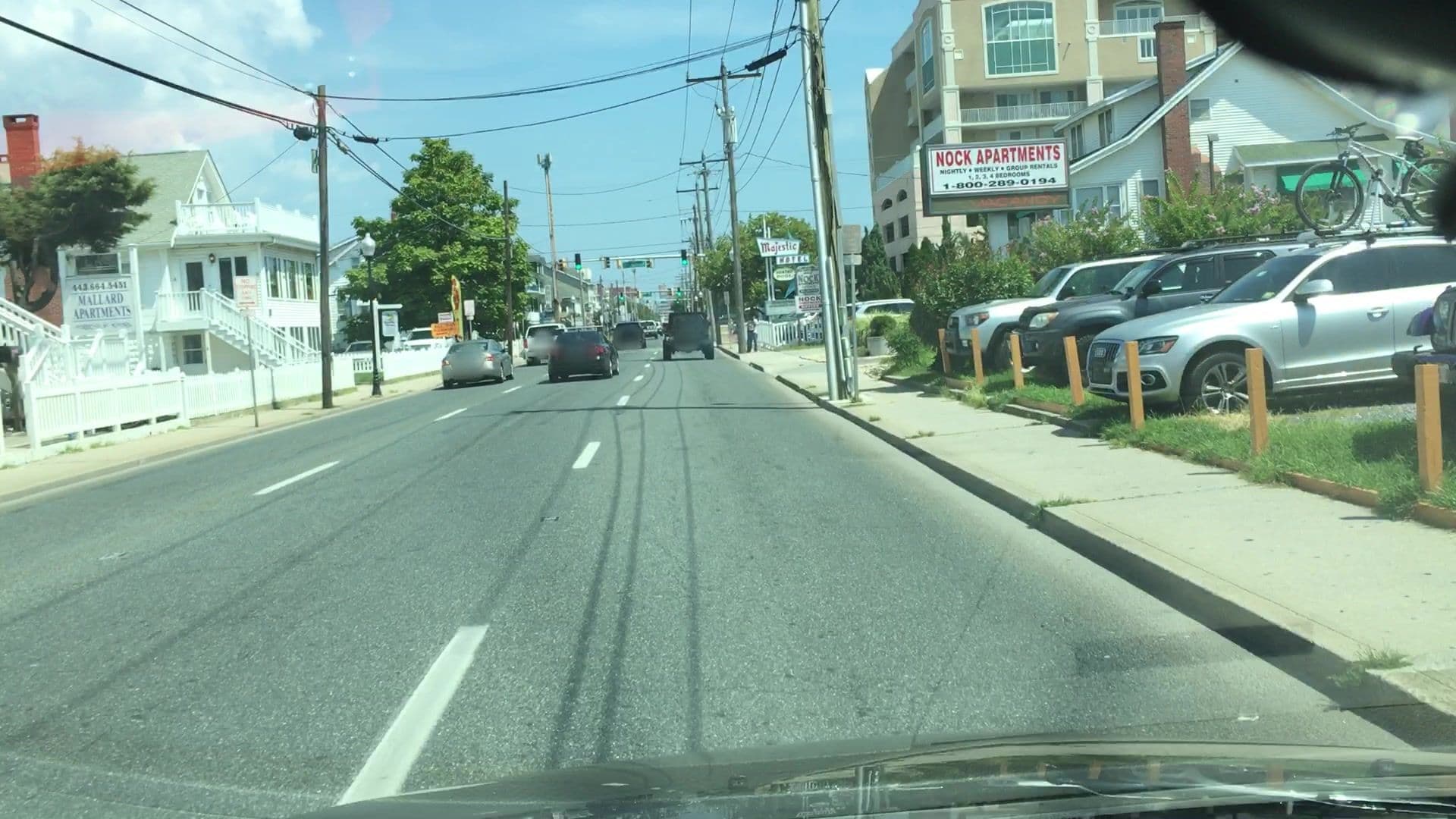 Street view near Nock Apartments, West Ocean City
