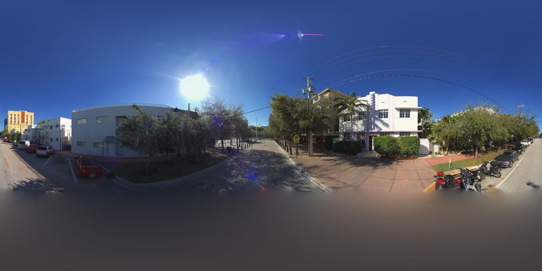 Street view near The Brooklyn South Beach, Miami Beach