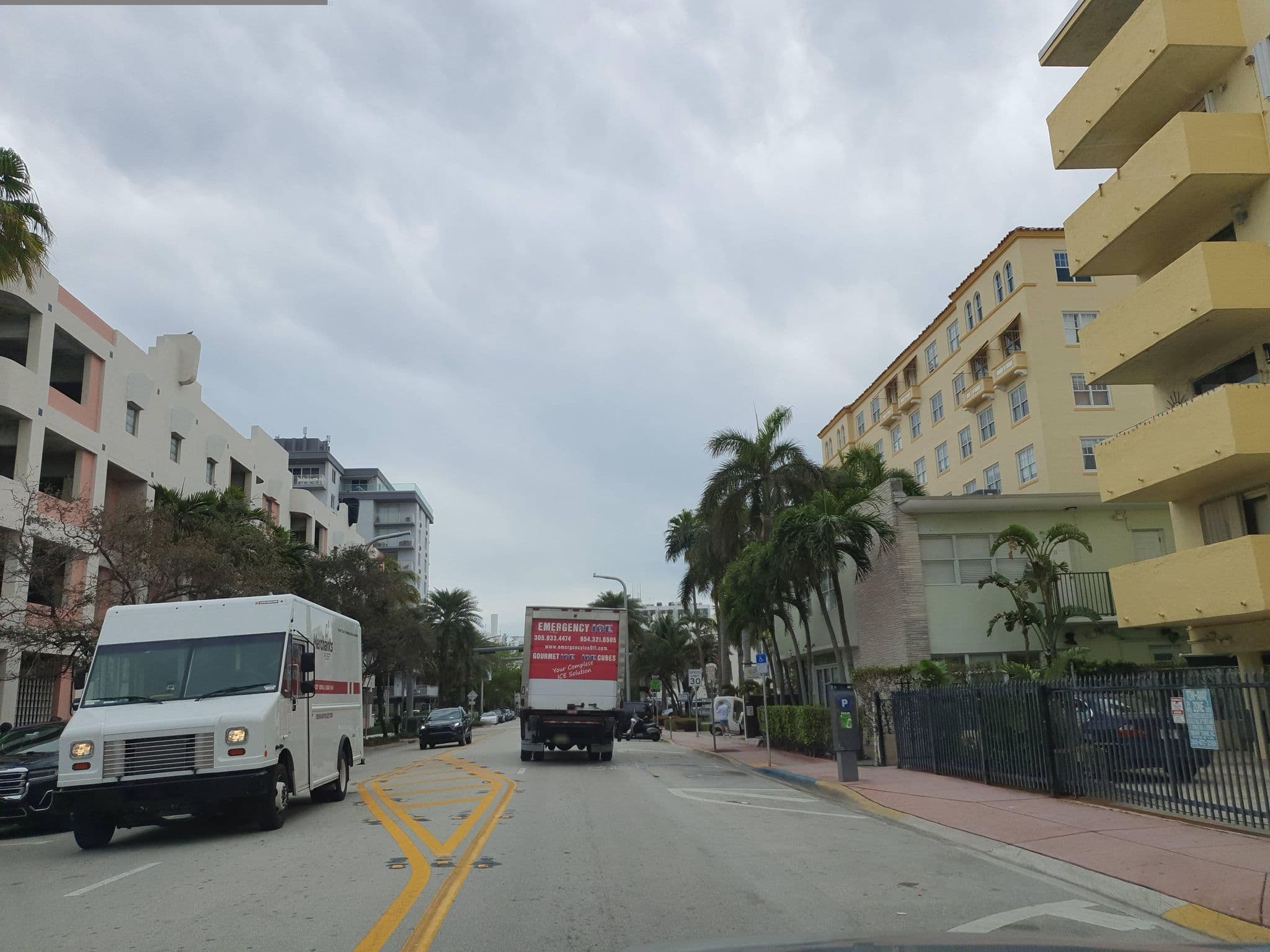 Street view near The Clifton South Beach Hotel, Miami Beach