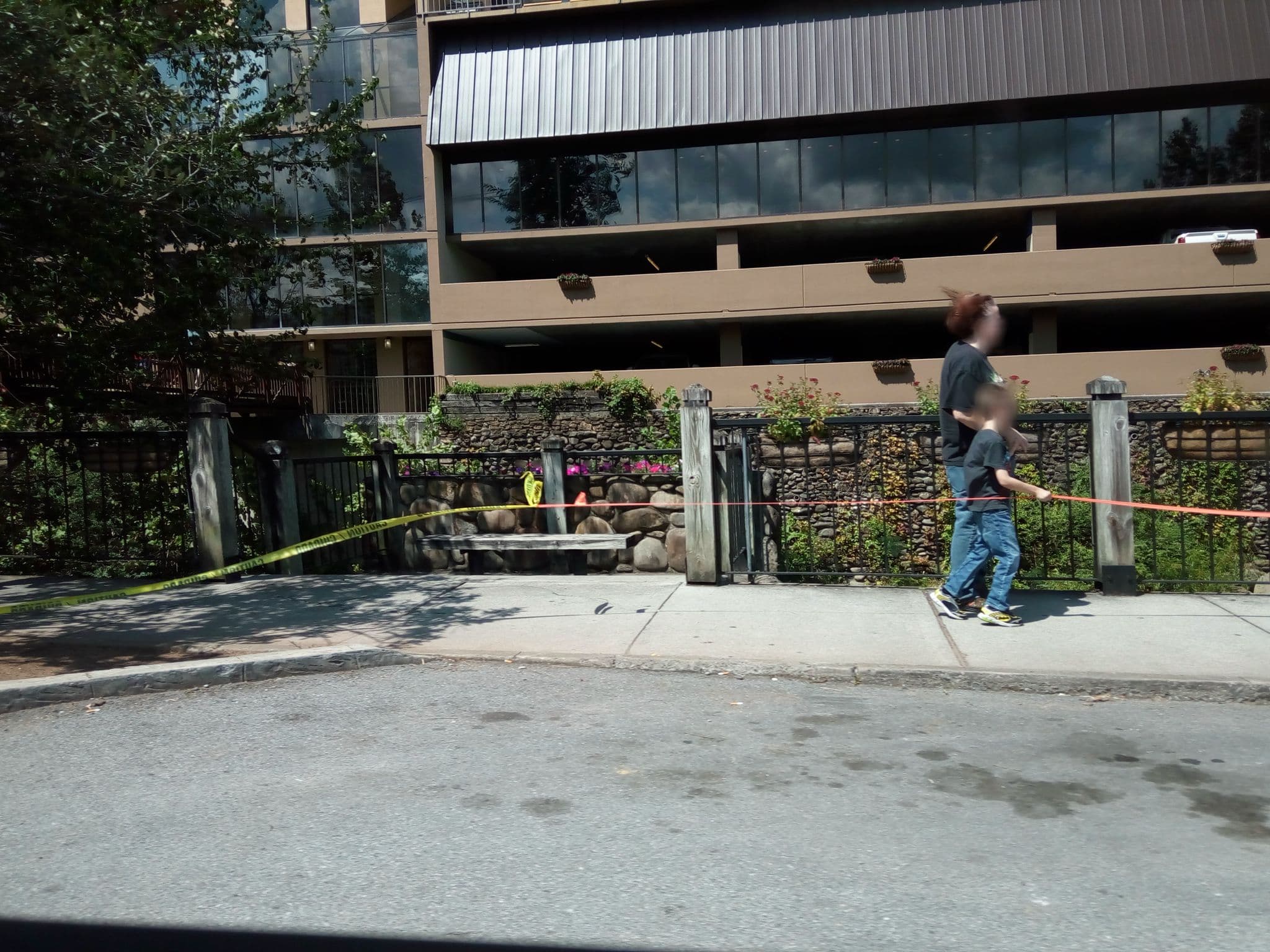Street view near The Edgewater Hotel, Gatlinburg