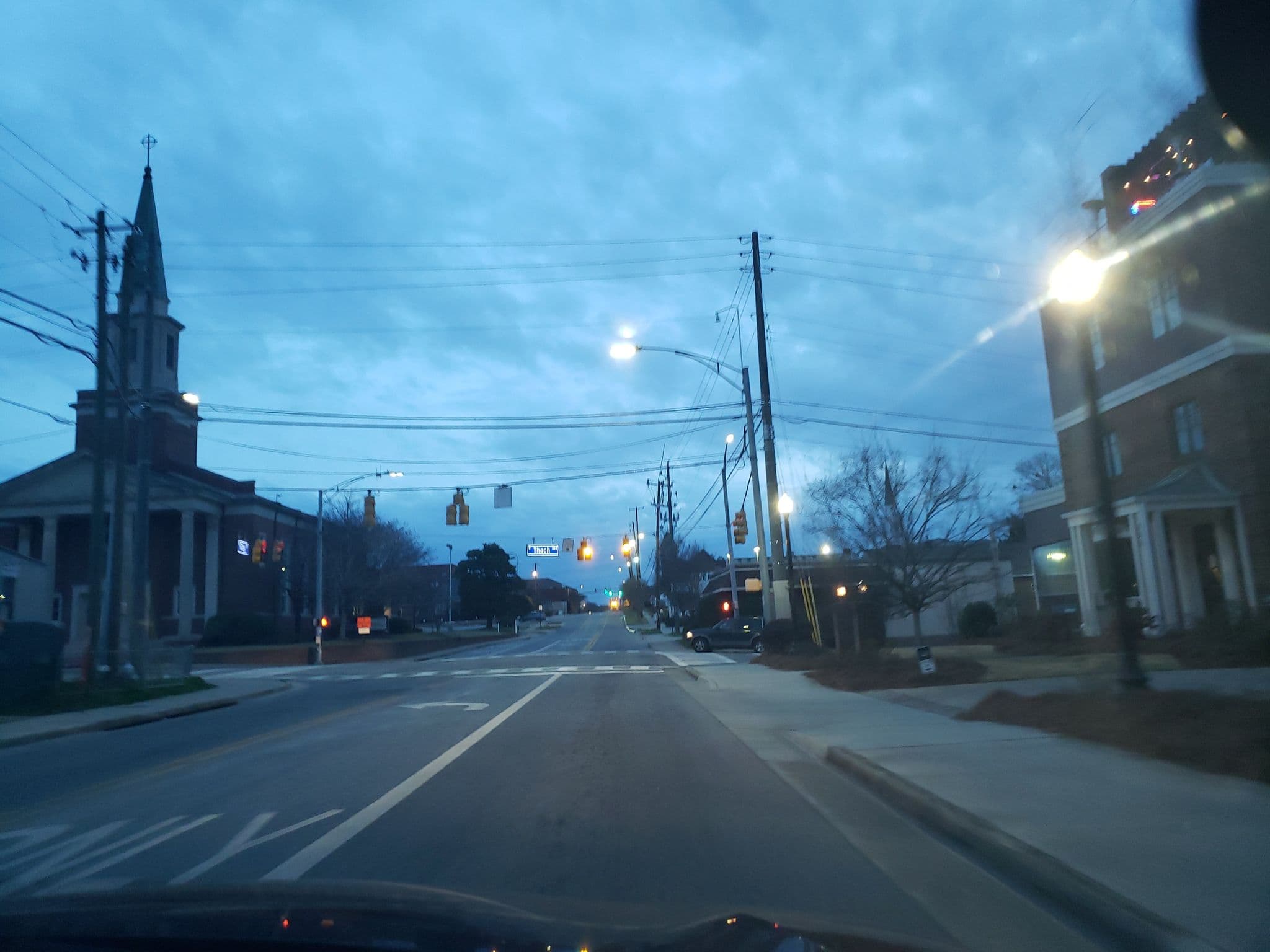 Street view near The Collegiate Hotel at Auburn, Opelika — © sherbets (CC BY-SA · Mapillary)