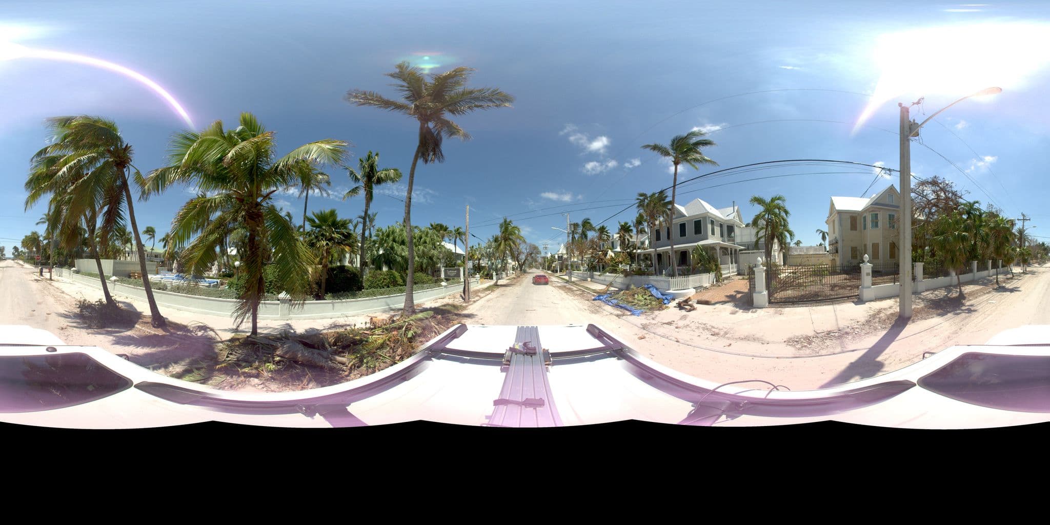 Street view near Dewey House, Key West