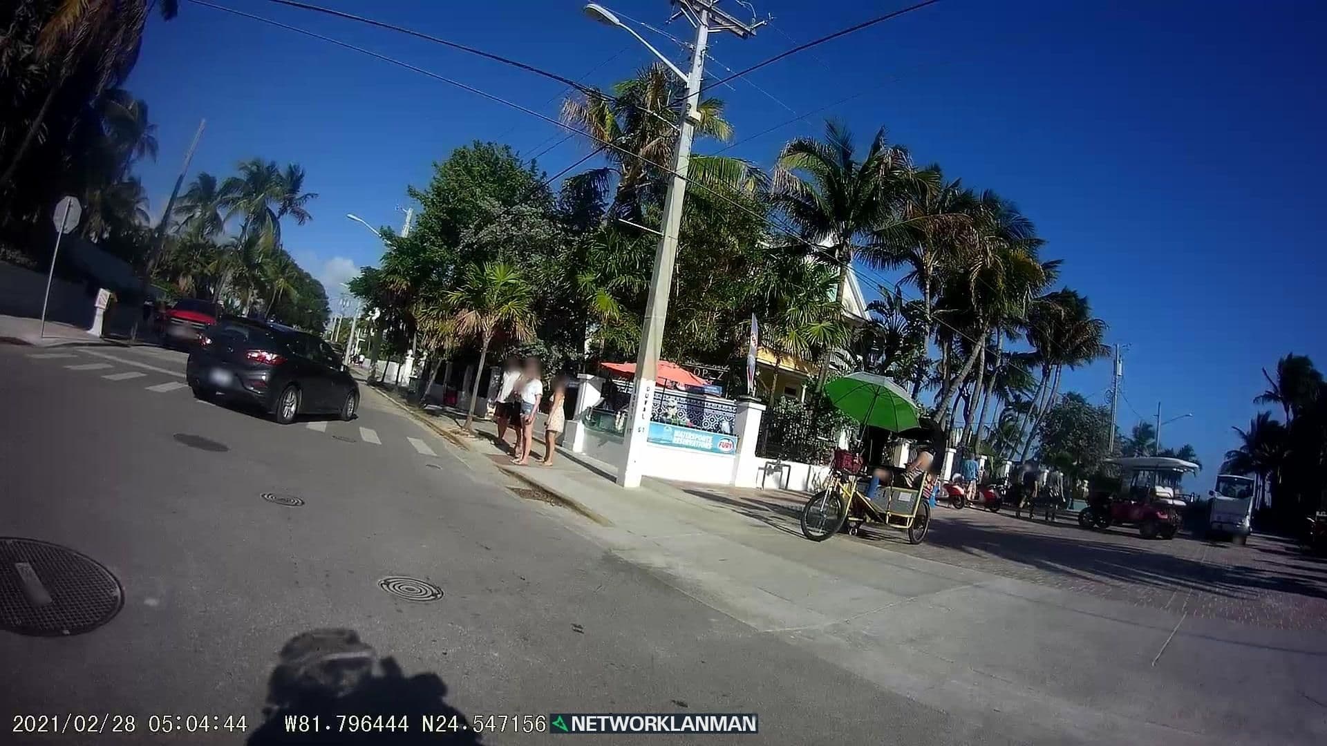 Street view near The Southernmost House, Key West